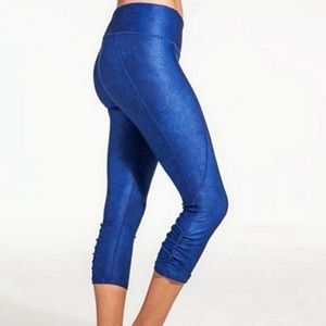 Calia Blue Capri Leggings Small